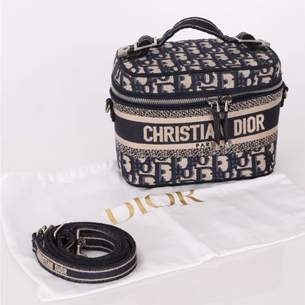 Dior Oblique Travel Vanity Case Crossbody